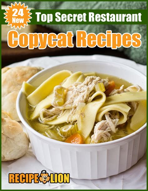 topsecretrecipes|45+ restaurant copycat recipes to make at home.